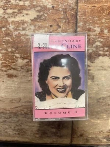 PATSY CLINE- THE LEGENDARY PATSY CLINE VOL 1-3 CASSETTE TAPE LIKE NEW - Picture 1 of 3