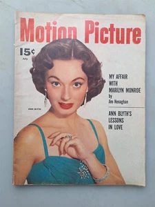 Motion Picture - Movie Fan Magazine July 1955 Issue - Ann Blyth Cover - Picture 1 of 2