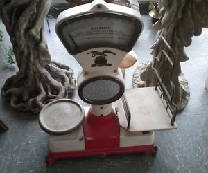 Alte Marktwaage Waage Kartoffelwaage Obstwaage selten - Bild 1 von 3
