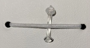 Retenedor Piercing Curvo para Torre, Anti-Tragus, Ceja, Daith Elige GA, Longitud - Imagen 1 de 5
