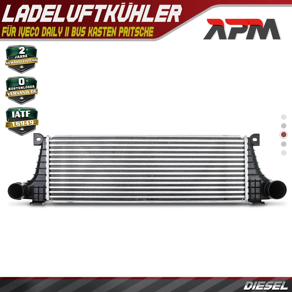 Ladeluftkühler Turbokühler LLK Kühler für Iveco Daily II Bus Kasten Pritsche 2.5 - Bild 1 von 4