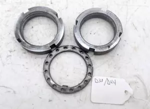 Dana 30 and 44 Front Spindle Nut Kit with Round 4-Slot 1-5/8" Thread Nuts - Bild 1 von 2