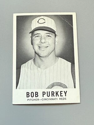 1960 Leaf Baseball #67 Bob Purkey - pliegue Foto 1 de 2