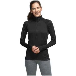Top Patagonia Capilene 3 Cremallera Cuello Negro Manga Larga Mujer’s Talla XS - Imagen 1 de 9