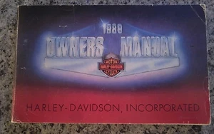 A2B 1989 Harley Davidson All Models Owner's Manual - Picture 1 of 2