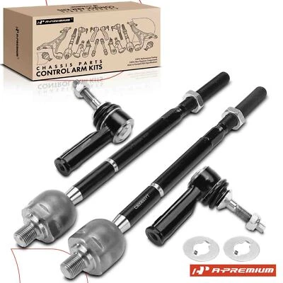 Комплект рулевого управления с внутренним и внешним анкерным стержнем для Ford Explorer 2011-2017 Lincoln MKT 4 шт. - Изображение 1 из 4