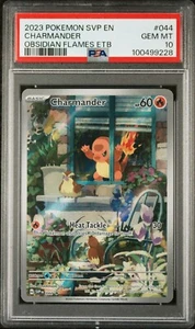 PSA 10 CHARMANDER 044 BLACK STAR PROMO OBSIDIAN FLAMES ETB POKEMON π₯ - Picture 1 of 2