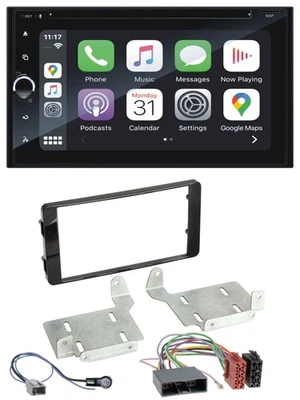 Blaupunkt 2DIN Bluetooth DAB USB DVD MP3 Autoradio für Mitsubishi ASX (ab 2015) - Bild 1 von 4