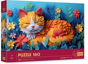 NEW Trefl Jigsaw Puzzle 160 Pieces 6+ Ages 40th Anniversary Little Cat - Picture 1 of 2