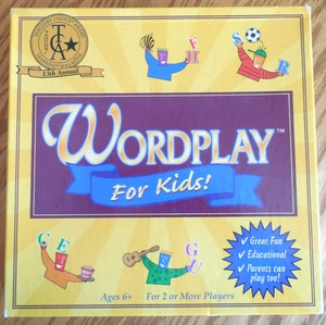 MINT 2007 Award Winning "Wordplay for Kids" Educational Board Board Game Ages 6+ - Picture 1 of 4