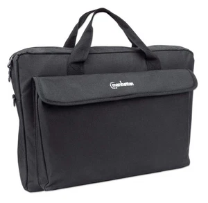 Manhattan London Laptop Bag 17.3", Top Loader, Accessories Pocket, Shoulder Stra - Bild 1 von 5