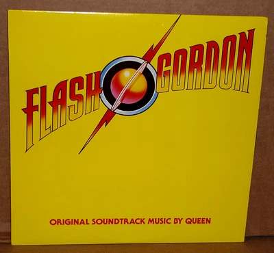 Flash Gordon Soundtrack Music by QUEEN Vinyl LP record Freddie Mercury EXCELLENT - Image 1 of 4