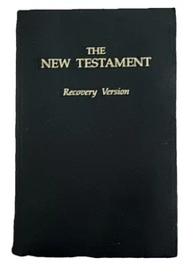 The New Testament Only Recovery Version Compact Bible Black Color Cover Book - Imagen 1 de 3