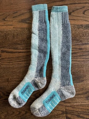 Simms Guía de Pesca Térmico Alto OTC Calcetín Aqua Best ColdWater Calcetines de Pesca NUEVO Foto 1 de 4