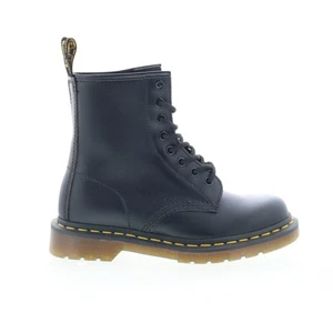 Dr. Martens 1460 Smooth 11822006 Mens Black Casual Dress Boots - Foto 1 di 8