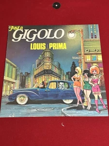 LOUIS PRIMA - JUST A GIGOLO - 1973 US MAGNAGROOVE LP vinyl SIGNED autographs - Picture 1 of 6