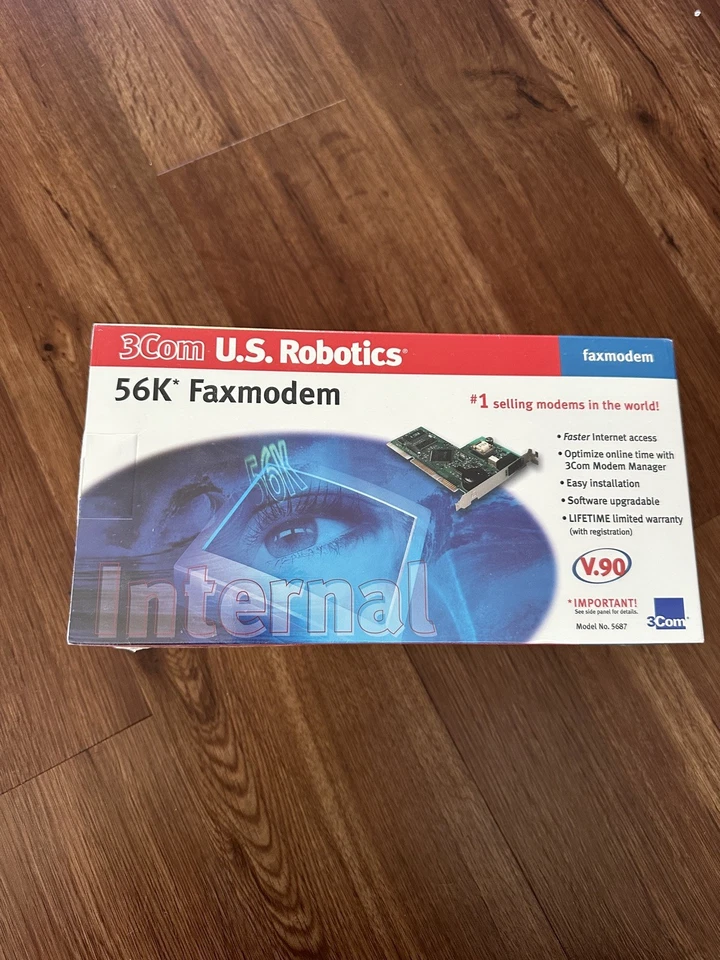 3com US Robotics 56k modem card Model 5687 Brand New - Image 1 of 4