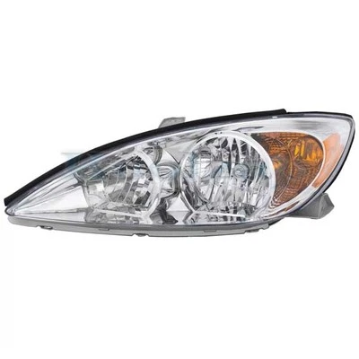 For 02 03 04 Camry LE & XLE Headlight Headlamp Head Light Lamp w/Bulb Left Side - Image 1 of 4