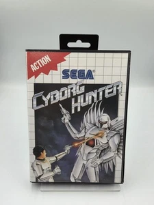 Sega Master System Cyborg Hunter con embalaje original e instrucciones multilingüe - Imagen 1 de 12