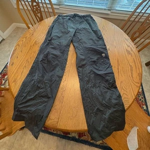 Mountain Hardwear Regenhose Conduit Seitenreißverschlüsse Herren XXL grau 34” Ins - Bild 1 von 14