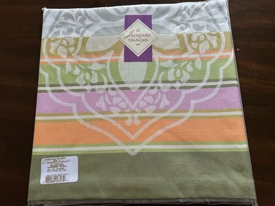 Le Jacquard Francais Runner “Rajasthan” 20 X 59 NWT 100%Cotton  Multi Colors - Image 1 of 3