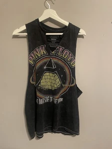 Pink Floyd Sleeveless Tank Top Band Cutoff Shirt - Size M/L - Picture 1 of 7