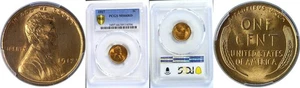 1917 1C Lincoln Cent PCGS MS-66 RD - Picture 1 of 3
