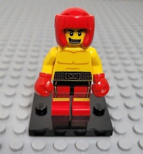 LEGO Minifiguras Serie 5, Minifigura Boxer (col077) Completa  - Imagen 1 de 5