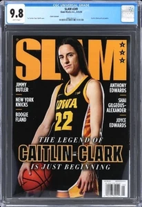 2024 Slam Magazine Issue #249 Hawkeyes Caitlin Clark First Career Cover CGC 9.8 - Picture 1 of 2