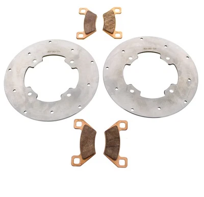 2013 - 2015 Arctic Cat TRV 700 LTD Front Brake Rotors & Severe Duty Brake Pads - Image 1 of 3