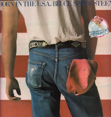 Bruce Springsteen Born In the U.s.a. LP vinyl Greece Cbs 1984 with 4 page insert - Image 1 of 4