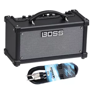 Boss Dual Cube LX Tragbarer Gitarren Verstärker + keepdrum Klinkenkabel - Bild 1 von 7