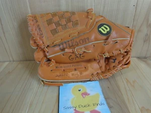 WILSON Baseball Glove A2132 Brown Leather LHT 10.5" Youth Crown Web  - Picture 1 of 5