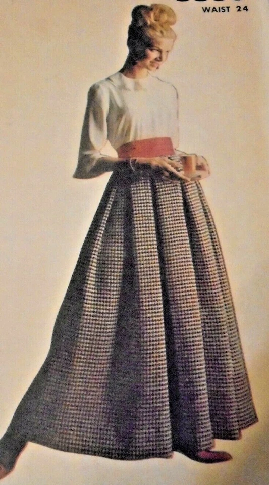 Advance Vintage Pattern-Sew-Easy #3530-Misses Skirt-Size 24" Waist-NEW/FF-1964 - Image 1 of 3