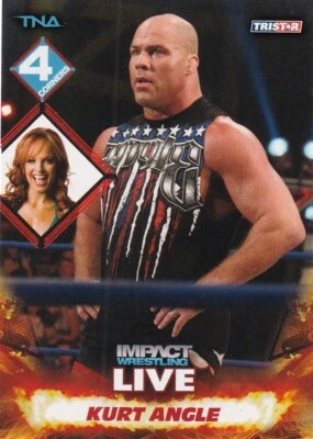 Коллекционная карточка Kurt Angle Christy Hemme TNA Impact Pro рестлинг WWE NO66 рестлер - Изображение 1 из 3