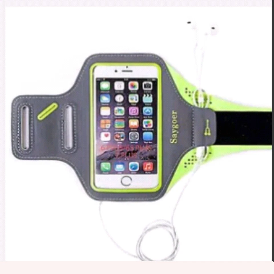 Brazalete deportivo, brazalete de ejercicio Saygoer para iPhone 7/7 Plus/6s Plus, Samsung Foto 1 de 1