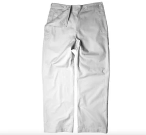 Ejército Alemán Bundeswehr Pantalones BW Azul Marino Solapa Pantalones Blanco Auténtico Repro - Imagen 1 de 2
