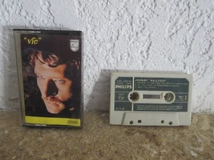 Johnny Hallyday Cassette audio Vie - Picture 1 of 3