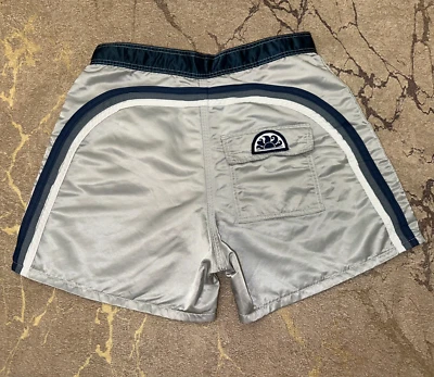 Sundek 29 Gray  Rainbow Beach Swim Board Shorts Trunks Bath Suit Size 29 Xs S - Image 1 of 4