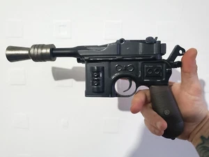 Star Wars DL-44 Blaster Model Luke Skywalker Fully Painted Cosplay Prop - Picture 1 of 11
