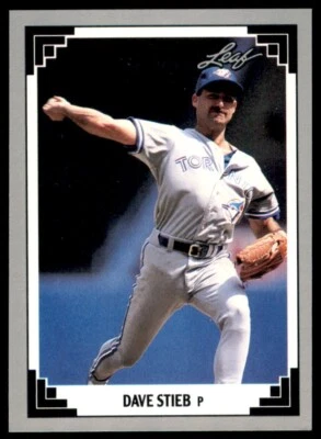 1991 Leaf #96 Dave Stieb - Image 1 of 2