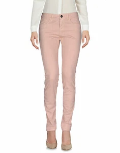 275 $ Pinko Tag Damen neu mit Etikett 24 XXS 00 rosa perskinny Glitzer Baumwolle Skinny Hose - Bild 1 von 12