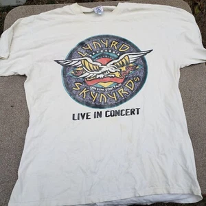 RARE VINTAGE LYNYRD SKYNYRD LYVE FROM STEELTOWN T-SHIRT tagged xl RARE - Bild 1 von 11