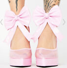 Womens Barbie Pink Platform Heels 6