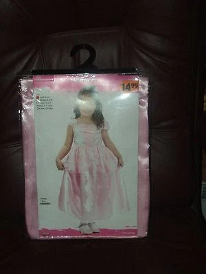  Disfraz de Princesa Rosa Halloween NIÑO TALLA PEQUEÑA TALLA 4 A 6 NUEVO Foto 1 de 3