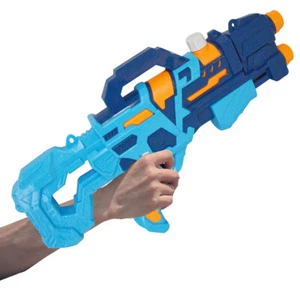 Summer Large Squirt Double Nozzles Water Gun For Swimming Pool Beach Kids Toy - Picture 1 of 8