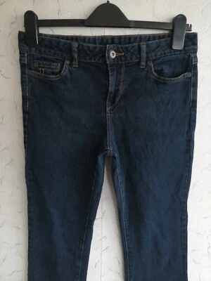 jasper Conran Womens Blue Straight Bootcut Jeans UK10 W28in L29in Pre-owned Good - Image 1 of 4