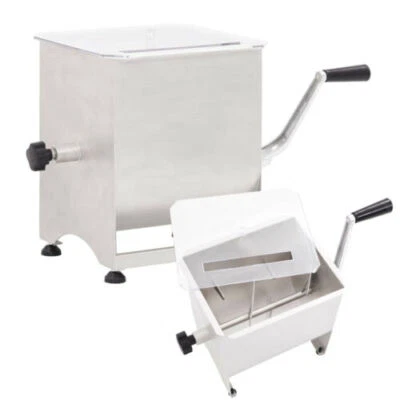 Manueller Fleischmischer mit Deckel Mischer Menger Marinator 20L 44 L Edelstahl - Bild 1 von 4