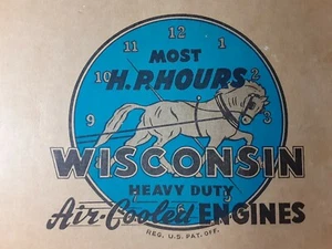 Vtg Wisconsin Air Cooled Heavy Duty Engines Models VE4 & VF4 Instruction Book - Picture 1 of 7