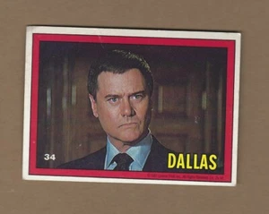 Donruss Dallas J R Ewing 1981 #34   - Imagen 1 de 1